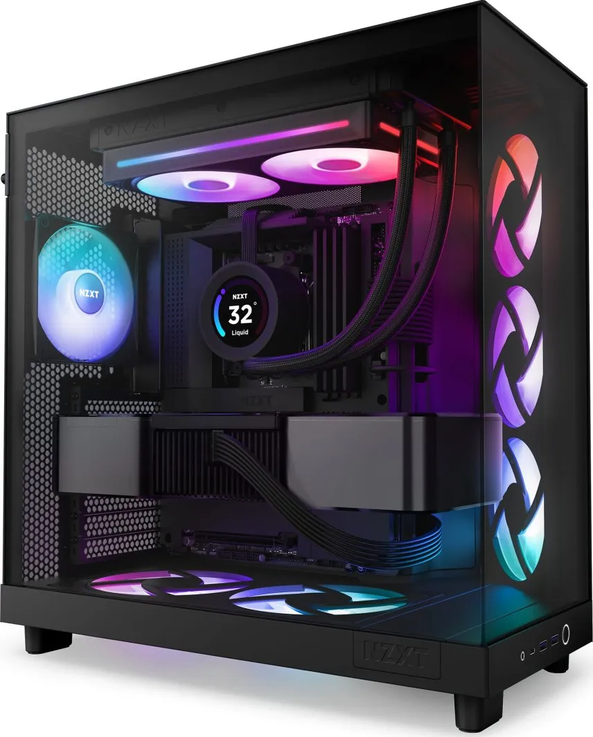 Ftohës Nzxt F240 RGB Core (RF-U24HF-B1), 120 mm - 6