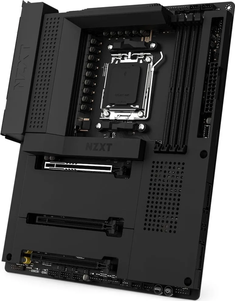 Pllakë amë Nzxt N7 B650E MATT, e zezë - 1