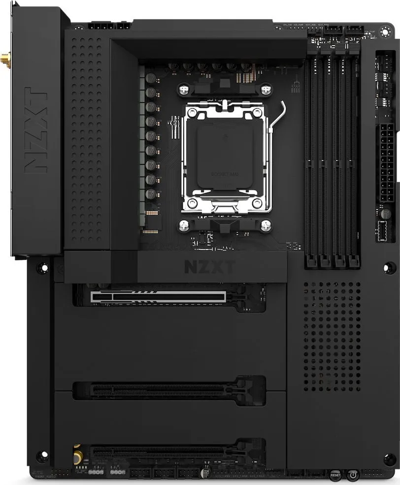 Pllakë amë Nzxt N7 B650E MATT, e zezë - 2