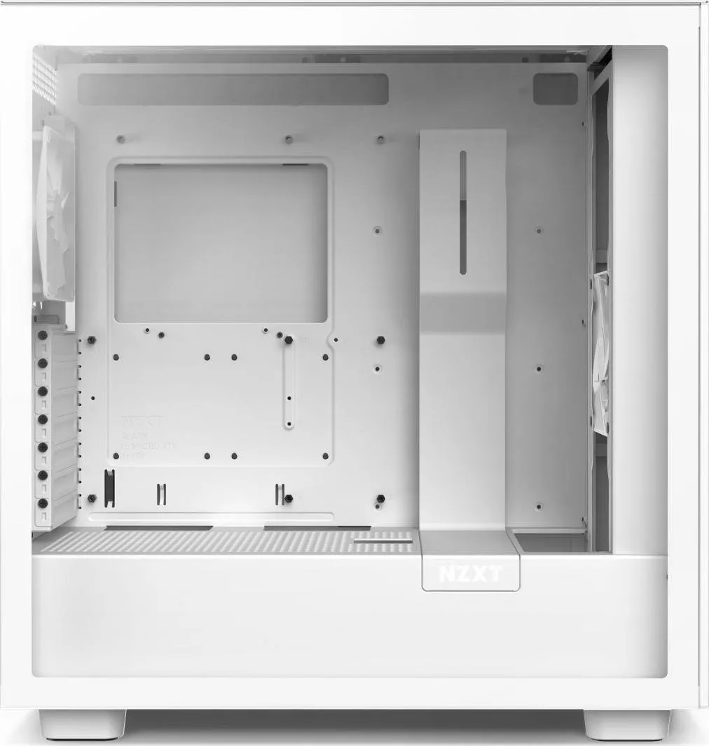 Kasë Nzxt H7 Flow (CM-H71FW-01), e bardhë - 2