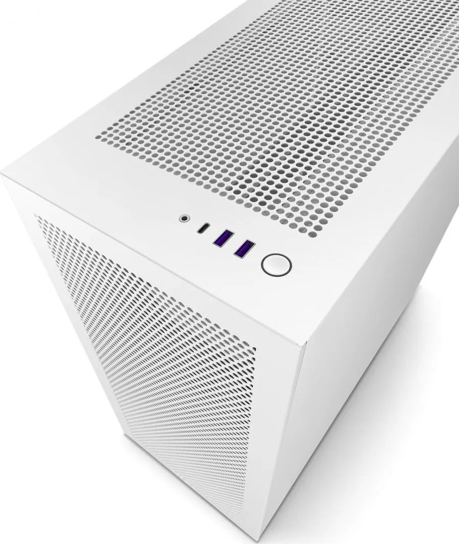 Kasë Nzxt H7 Flow (CM-H71FW-01), e bardhë - 4