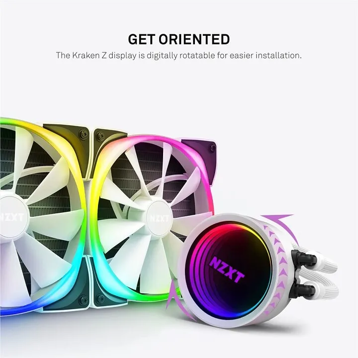 Ftohës NZXT Kraken X53 RGB, i bardhë - 5