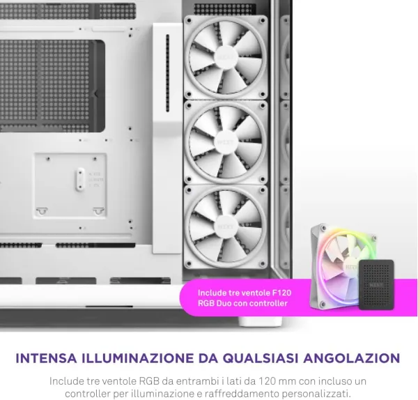Kasë NZXT H9 Elite, e bardhë - 3
