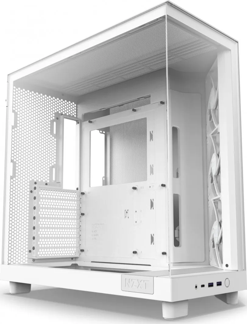 Kasë Nzxt H6 Flow, Midi Tower - 1