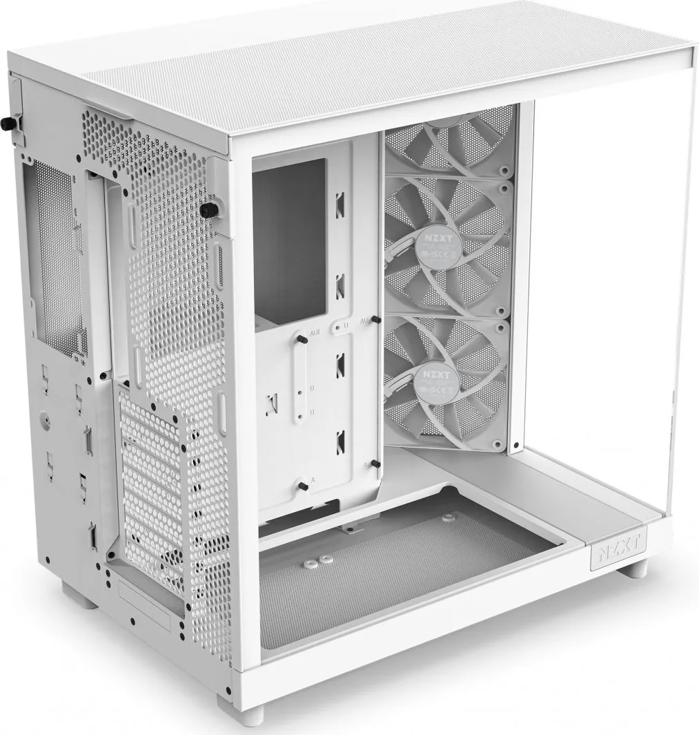 Kasë Nzxt H6 Flow, Midi Tower - 3
