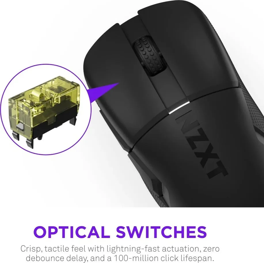 Maus wireless NZXT LIFT Elite, 26000 DPI, 6 butona, i zi - 2