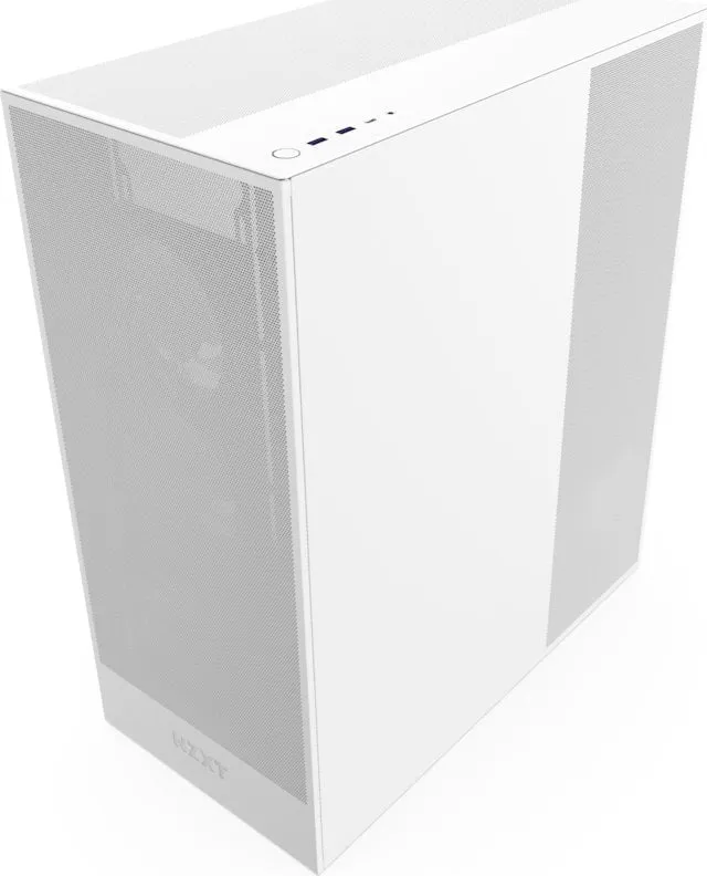 Kasë Nzxt H7 Flow RGB, e bardhë, Midi Tower - 6