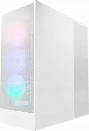 Kasë Nzxt H7 Flow RGB, e bardhë, Midi Tower