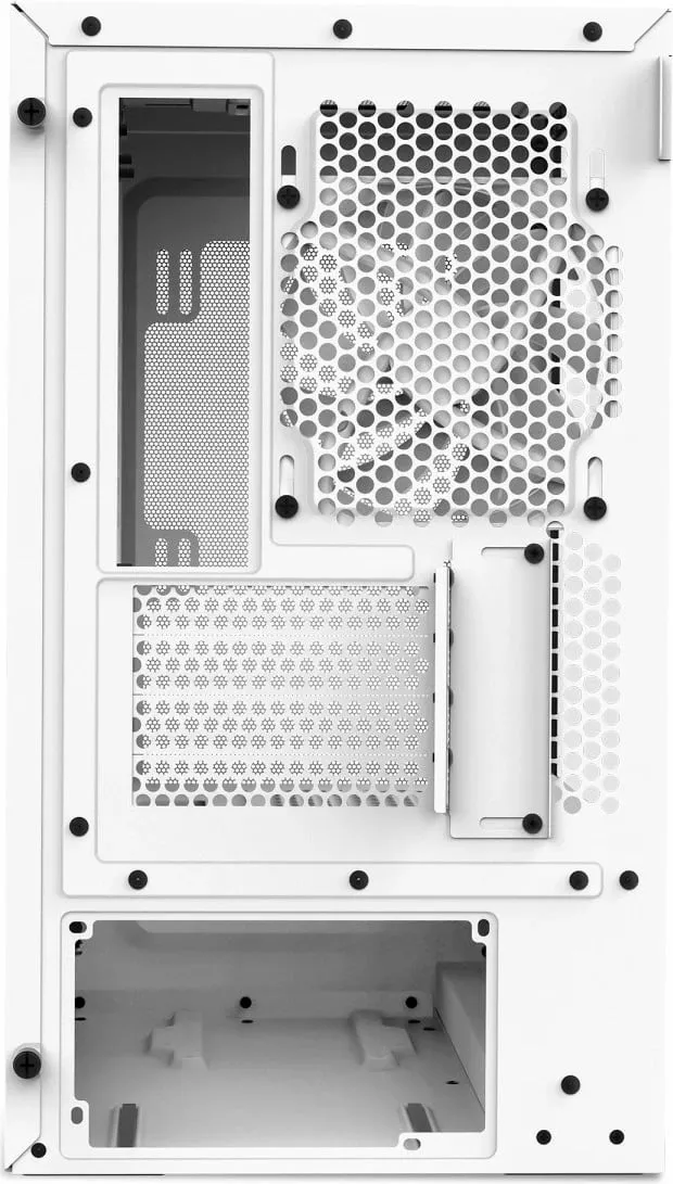 NZXT H3 Flow (CC-H31FW-01) – Kasë kompjuteri – Mid-Tower – e bardhë - 2