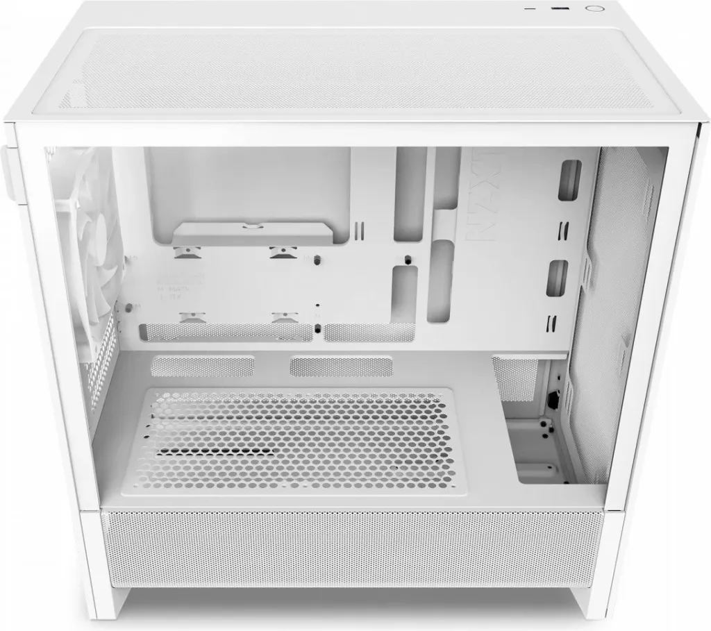 NZXT H3 Flow (CC-H31FW-01) – Kasë kompjuteri – Mid-Tower – e bardhë - 12