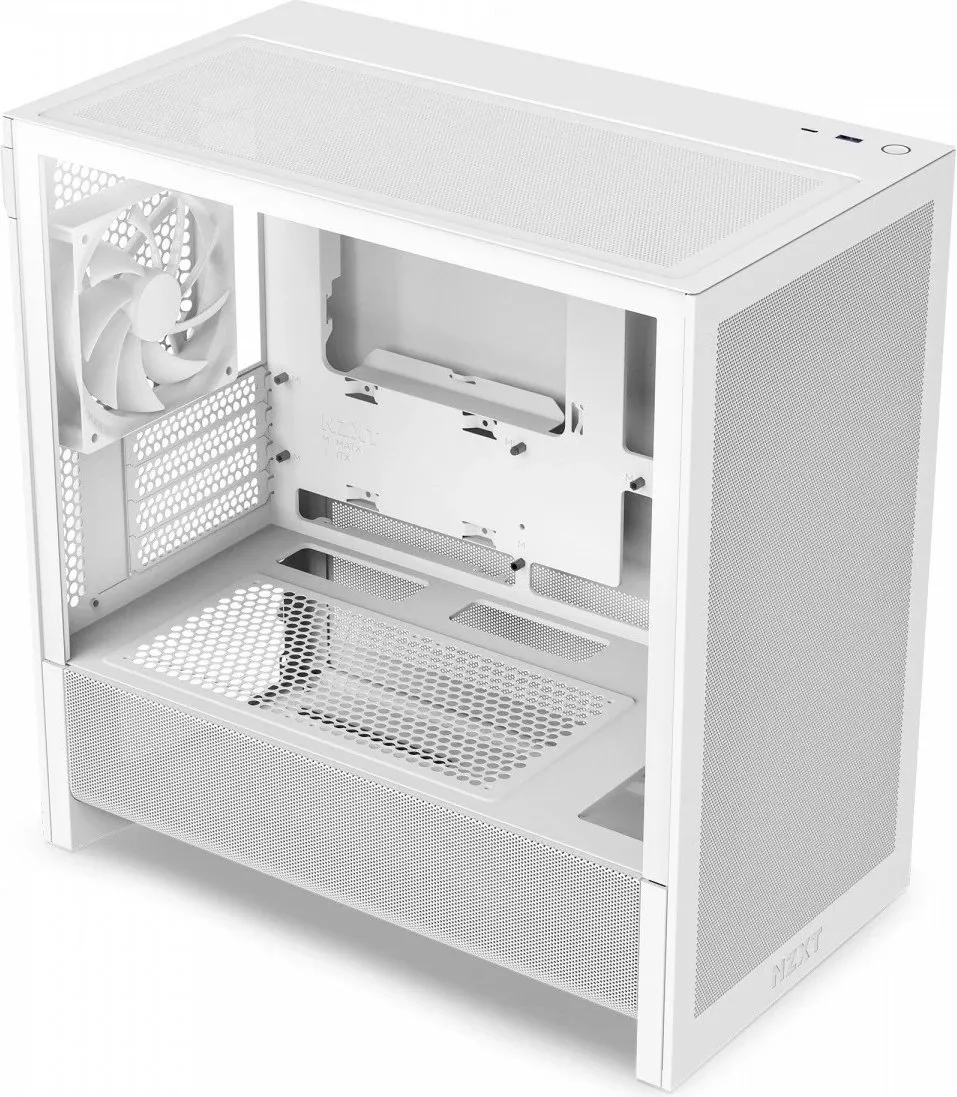 NZXT H3 Flow (CC-H31FW-01) – Kasë kompjuteri – Mid-Tower – e bardhë - 13