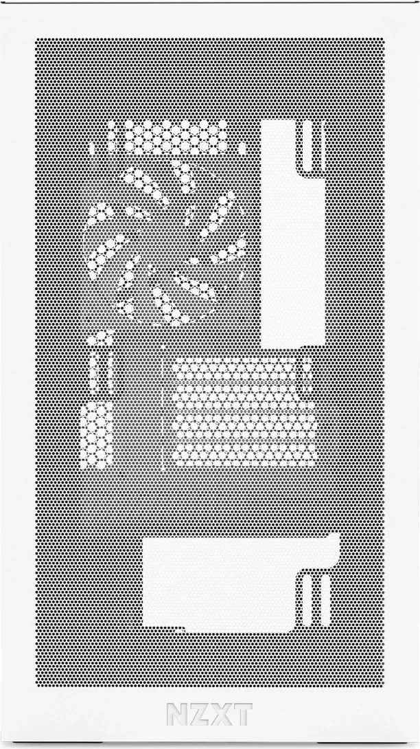 NZXT H3 Flow (CC-H31FW-01) – Kasë kompjuteri – Mid-Tower – e bardhë - 5