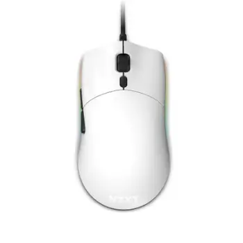 Maus NZXT Lift -USB, i bardhë