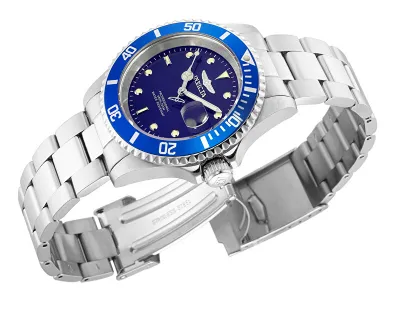 Orë për meshkuj Invicta Pro Diver Quartz 26971, e argjendtë - 2