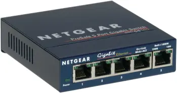 Switch NETGEAR GS105 Unmanaged Gigabit Ethernet (10/100/1000), i kaltër