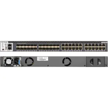 Switch NETGEAR M4300-24X24F, Managed, 10G Ethernet, Rack mounting, Gri