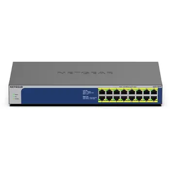Switch NETGEAR GS516PP, Gigabit Ethernet, PoE, Rack mounting