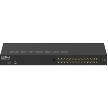 Switch NETGEAR GSM4230P-100EUS, 30 porta Gigabit, PoE+, Managed, 1U, e zezë