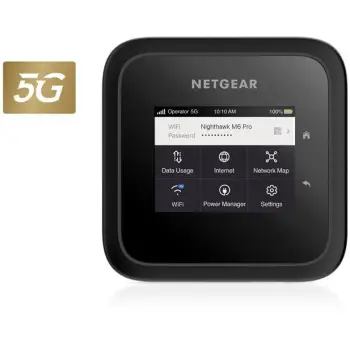 Ruter Netgear MR6450-100EUS, Gigabit Ethernet 2.4GHz / 5GHz, Wi-Fi 6E, i zi