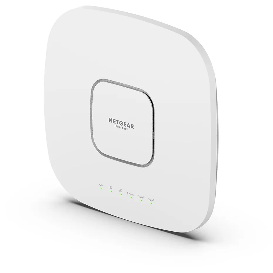 Access Point NETGEAR Insight Cloud Managed WiFi 6 AX6000, Tri-band, Bardhë - 1