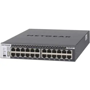 Switch NETGEAR M4300-24X, Managed, L3, 10G Ethernet, Rack mounting, 1U, e zezë
