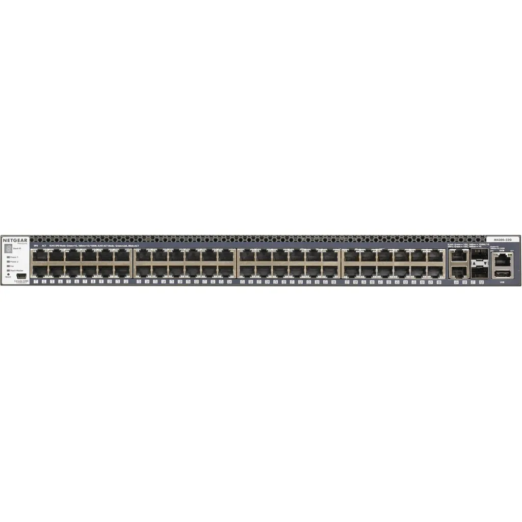 Switch NETGEAR M4300-52G, Managed, 1U, Gri - 1