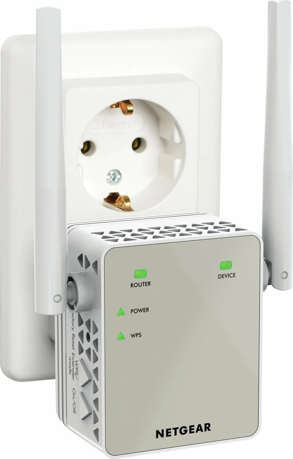 WLAN repeater NETGEAR EX6120, 1200 Mbps, 2 antena, Wi-Fi 5, e bardhë - 5