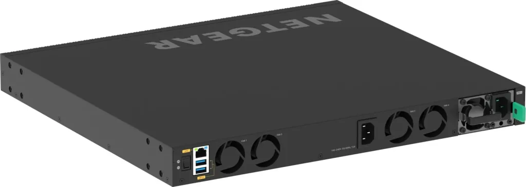 Switch NETGEAR M4350-24X4V, Managed, L3, 10G Ethernet, PoE, Rack mounting, 1U - 2