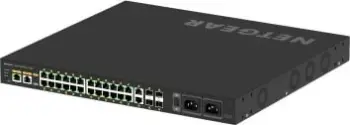 Switch NETGEAR GSM4230UP, Managed, L2/L3, Gigabit Ethernet, PoE, 1U, e zezë