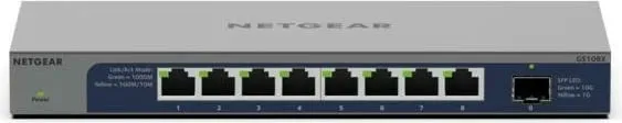 Switch NETGEAR GS108X, L2, Gigabit Ethernet, Gri - 3