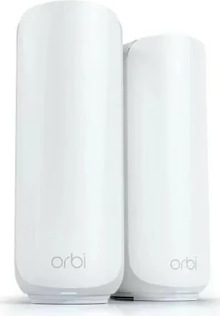 Sistem mesh Netgear Orbi RBE372, Wi-Fi 7, 2 elemente, i bardhë - 1