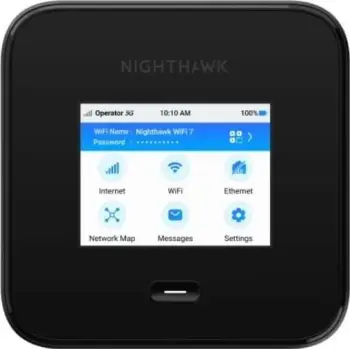 Router mobil Netgear MR7450-100EUS 5G Wi-Fi 7, i zi