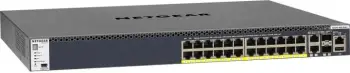Switch Netgear ProSAFE M4300-28G-PoE+ GSM4328PB-100NES, 24 porte, 1 Gbps, PoE+