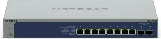 Switch NETGEAR XS508TM, Managed, 8x10G, 2xSFP+, gri - 2