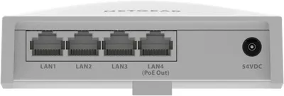 Access Point Netgear WAX610, WiFi 6, 2.5Gbps PoE, i bardhë - 4