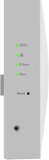 Access Point Netgear WAX610, WiFi 6, 2.5Gbps PoE, i bardhë - 5