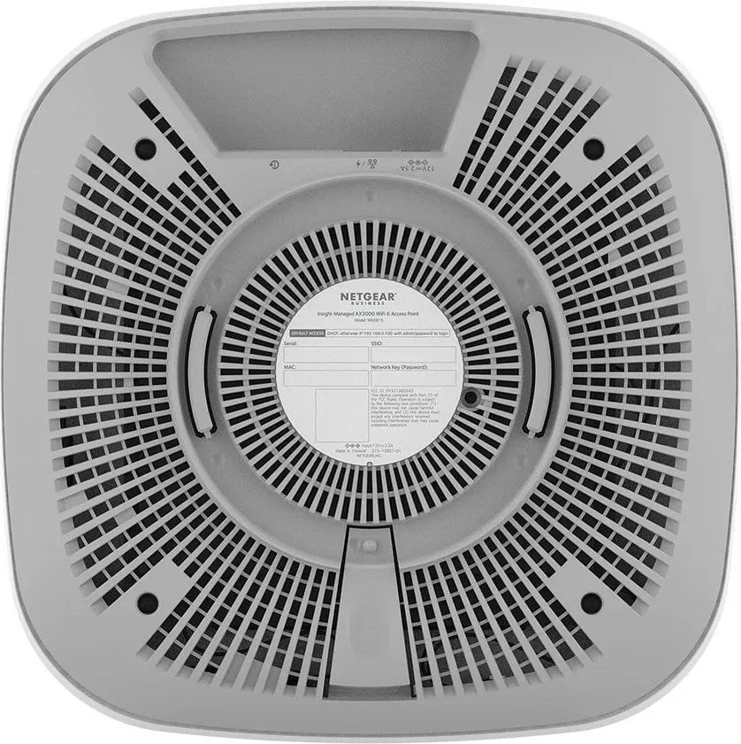 Access point NETGEAR WAX618, WiFi 6, 2400 Mbit/s, Bardhë - 2