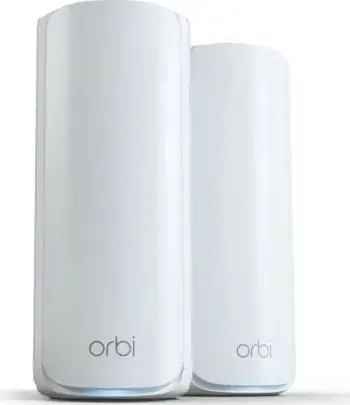 Router Netgear Orbi RBE772-100EUS, WiFi 7, sistem mesh, bardhë