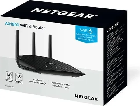 Router NETGEAR Nighthawk AX1800, WiFi 6, i zi - 5