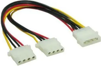 Kabllo Goobay Molex - Molex X2 50684, 0.2m, shumëngjyrëshe - 1