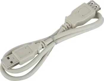Kabllo Goobay USB-A - USB-A, 0.6 m, e bardhë