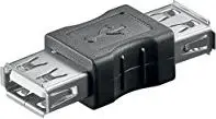 Adapter USB Goobay USB në USB 50293, i zi