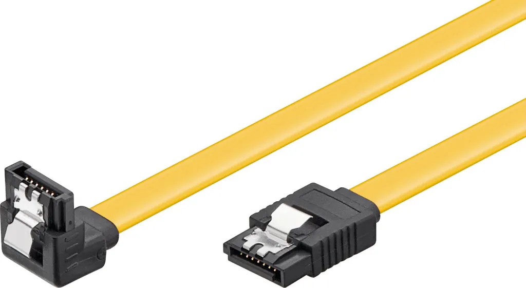 Kabllo Goobay SATA - SATA, 0.5m, e verdhë - 1