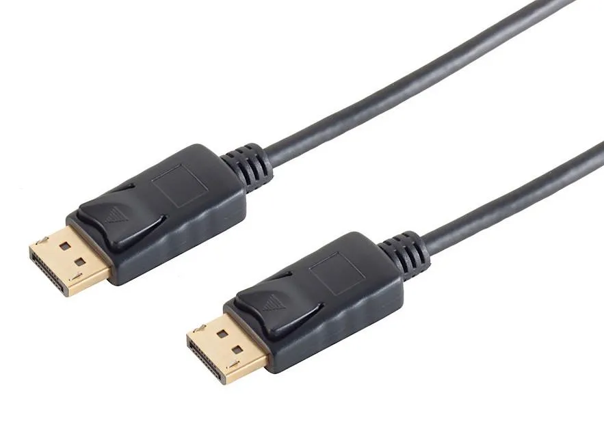 Kabllo display port Goobay, 2m, M/M, e zezë - 1
