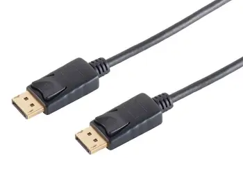 Kabllo display port Goobay, 2m, M/M, e zezë