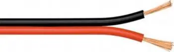 Kabull altoparlanti red black CU, 2 x 0.5 mm², 50 m, i kuq e zi