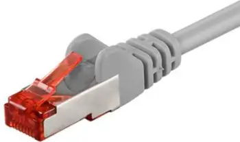 Kabllo rrjeti Goobay Patch Cord S/FTP PiMF Cat.6 LSZH, 2 m, e hirtë (50887)