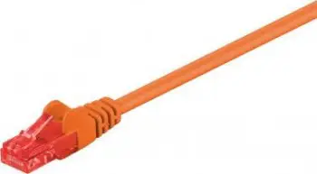 Kabllo rrjeti Pro UTP CAT 6E, 15m, U/UTP, portokalli
