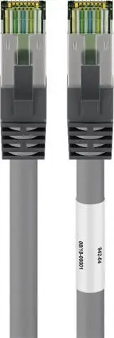Kabllo rrjeti LogiLink 55142, Cat 8.1 S/FTP, 15m, gri