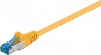 Kabllo rrjeti Pro LAN CAT 6A S/FTP, RJ45, LSZH, e verdhë